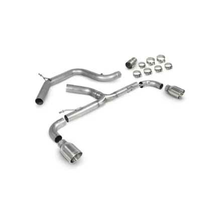 Scorpion Cat-back Non Resonated Predator Изпускателна Система VW Golf MK6 GTI 2.0 TSI 2009-2013