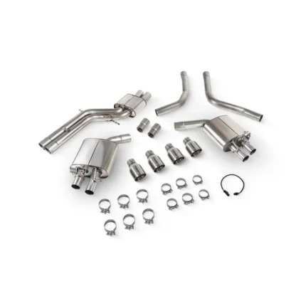 Scorpion Axle-Back Resonated Изпускателна Система с клапи Audi S6/S7 C7