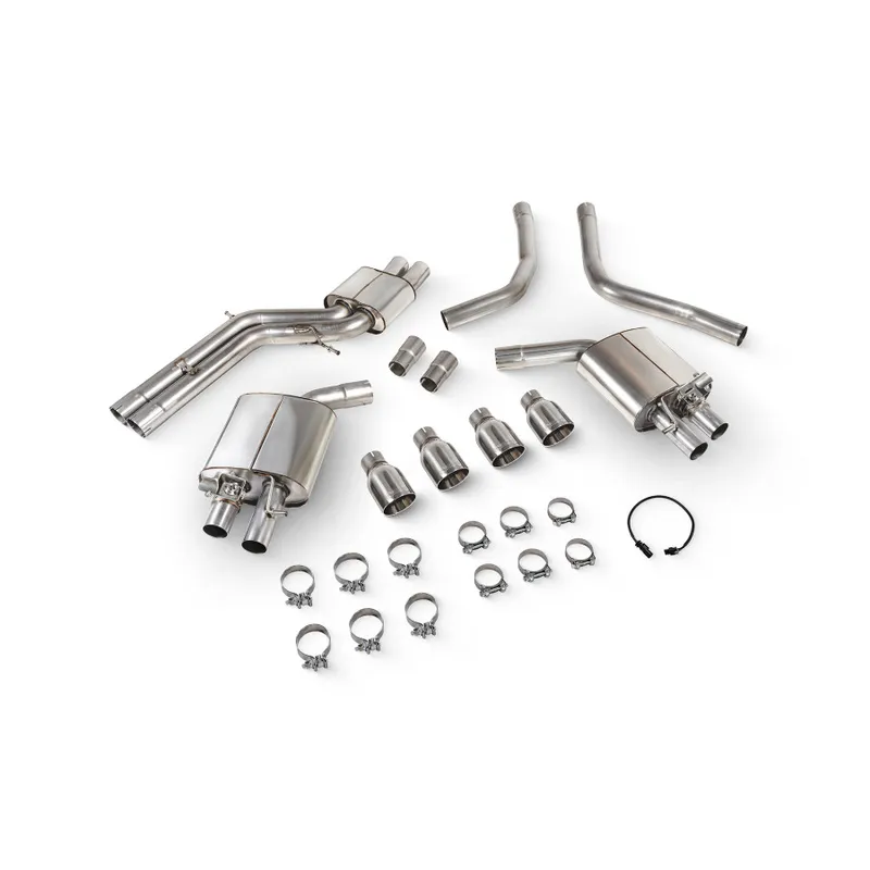 SAU118_KIT-TOP-900x900_ Scorpion Axle-Back Resonated Изпускателна Система с клапи Audi S6/S7 C7