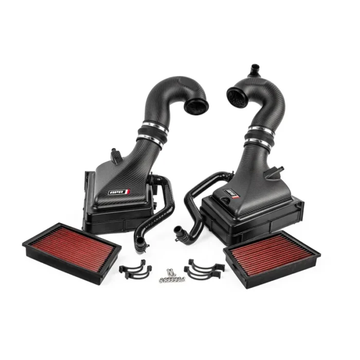 APR Карбонова Всмукателна Система с входящи тръби за турбо Porsche 911 992 3.0T/3.7T - Изображение 2