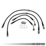 034Motorsport Плетени Спирачни Маркучи 2.0 TSI MQB и MQB EVO