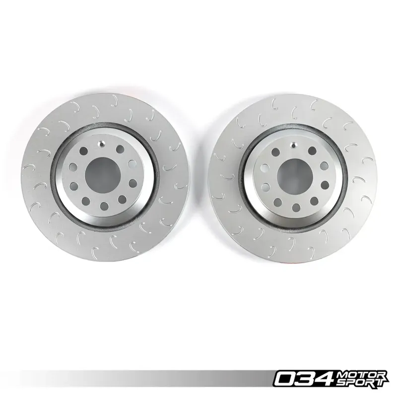 034Motorsport Комплект Задни Спирачни Дискове Audi A3 8V / Skoda Octavia 5E / VW Golf MK7 2.0 TSI MQB