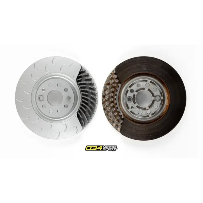 034Motorsport Комплект Предни Спирачни Дискове Audi A3 8V / Skoda Octavia 5E / VW Golf MK7 2.0 TSI MQB
