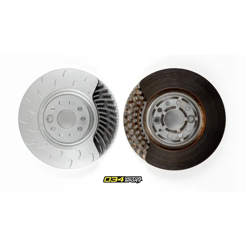 034Motorsport Комплект Предни Спирачни Дискове Audi A3 8V / Skoda Octavia 5E / VW Golf MK7 2.0 TSI MQB