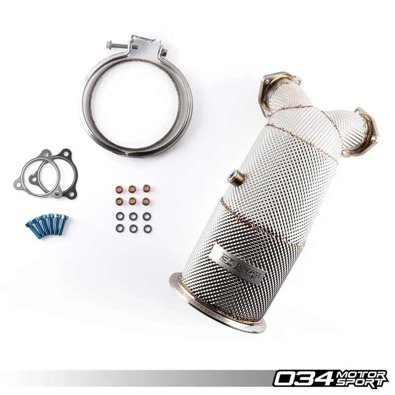 034Motorsport Downpipe със Състезателен Катализатор Audi SQ5 B9