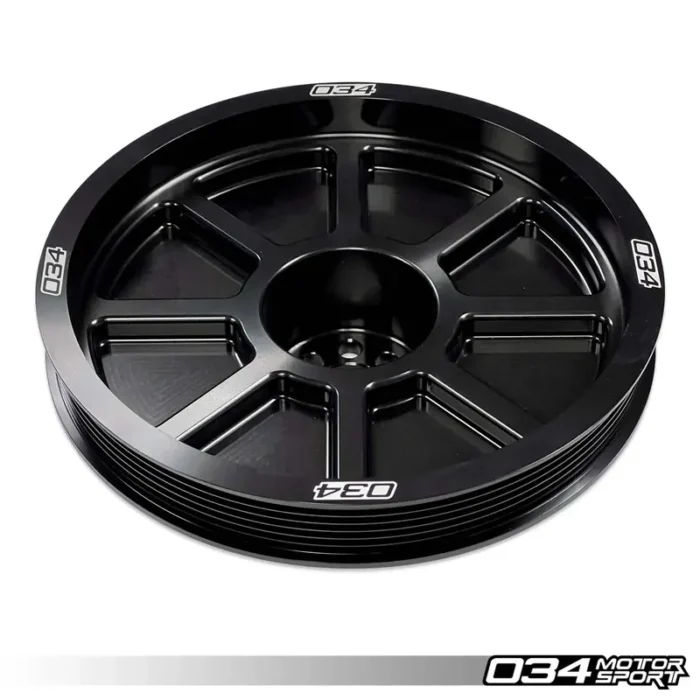 034Motorsport Ролка Колянов Вал 207мм за Компресор 3.0 TFSI Audi S4/S5/Q5/SQ5 B8/B8.5 & Audi A6/A7 C7