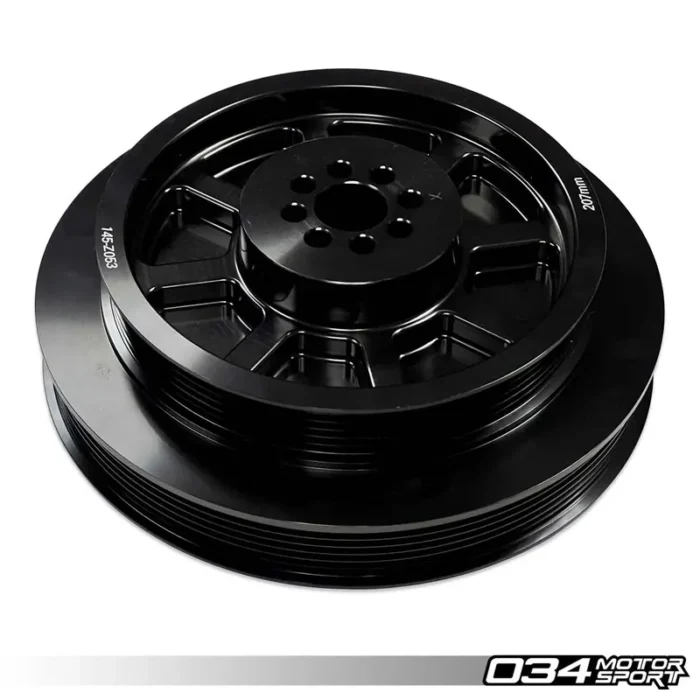 034Motorsport Ролка Колянов Вал 207мм за Компресор 3.0 TFSI Audi S4/S5/Q5/SQ5 B8/B8.5 & Audi A6/A7 C7