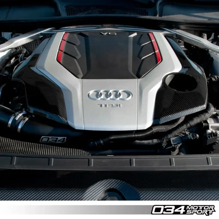 034Motorsport Карбонова Кора за Двигател 3.0 TFSI Audi S4/S5/SQ5 B9 & A6/A7 C8 - Изображение 4