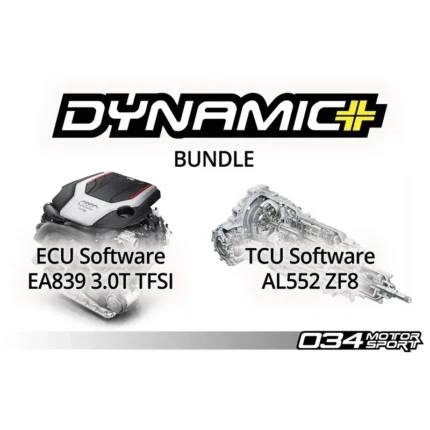 034Motorsport Dynamic+ Тунинг Софтуер Audi EA839 3.0 TFSI ECU & AL552 ZF8 TCU