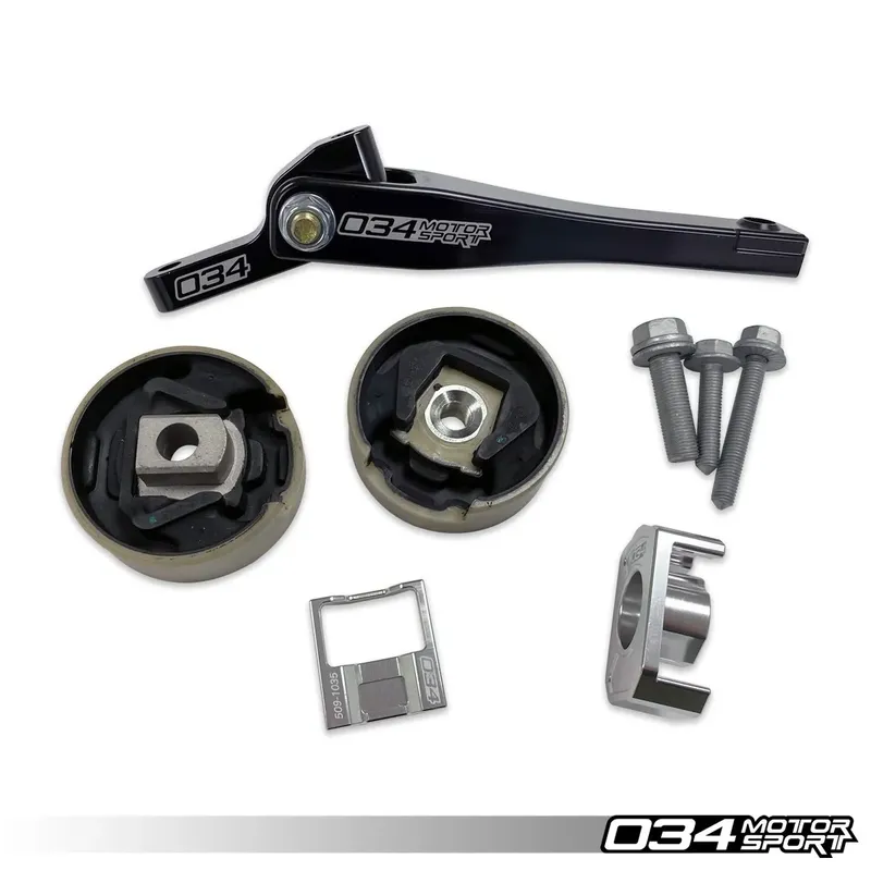 034-509-1041-1_ 034Motorsport Комплект Усилен Сферичен Тампон за Двигател (Dogbone) MQB / MQB EVO - Ръчна / 6-степенна DSG