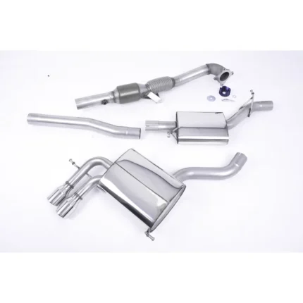 Milltek Turbo-Pack Изпускателна Система с HJS Катализатор Audi A3 8P 2.0 TFSI Quattro Sportback 2004-2012