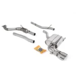 Milltek Turbo-Pack Изпускателна Система с HJS Катализатор Audi A3 8P 2.0 TFSI Quattro Sportback 2004-2012